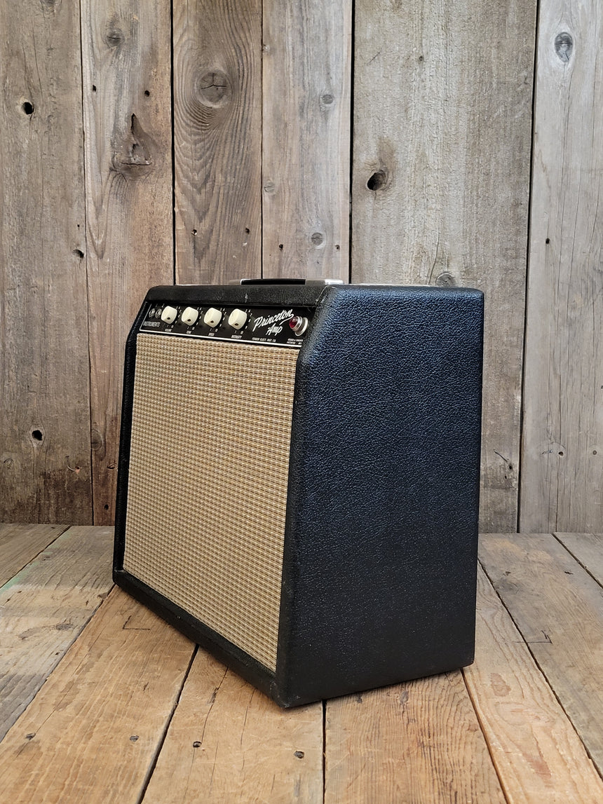 SOLD - Fender Princeton 6g2 1964 Tuxedo Pre CBS tube guitar amplifier