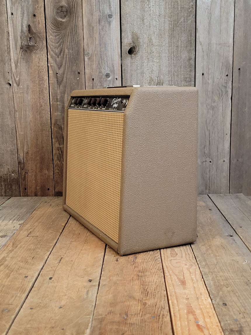 SOLD - Fender Deluxe Amp 6g3 Brown Pre CBS 1963 Vintage Guitar Amplifier