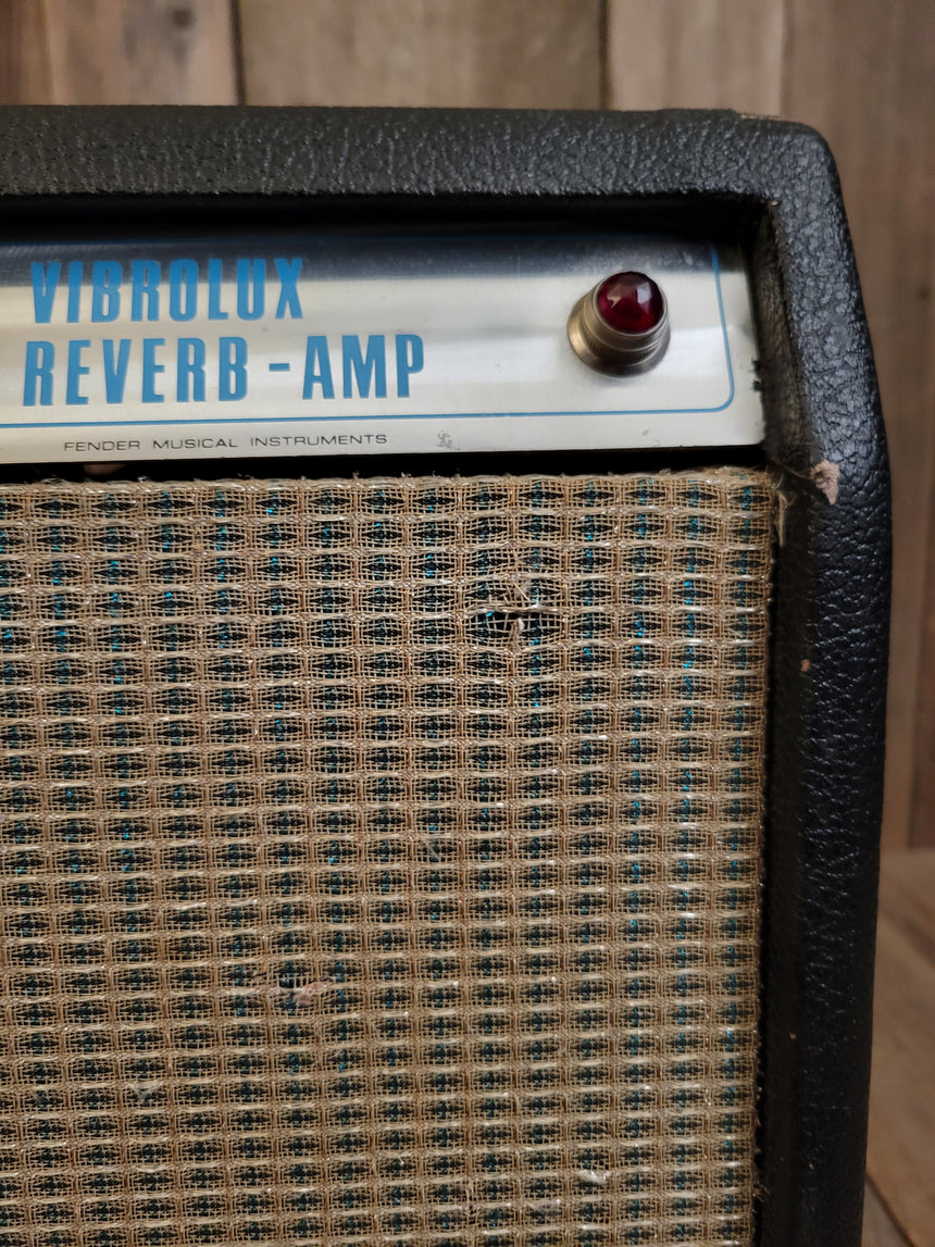 SOLD - Fender Vibrolux Reverb 1970 Vintage Tuber Guitar Amp