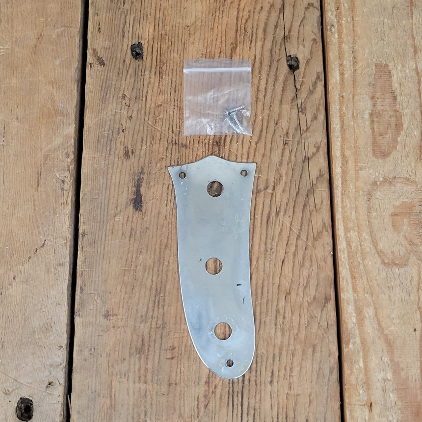 SOLD - Fender Mustang Control Plate 1966 1960s With screws