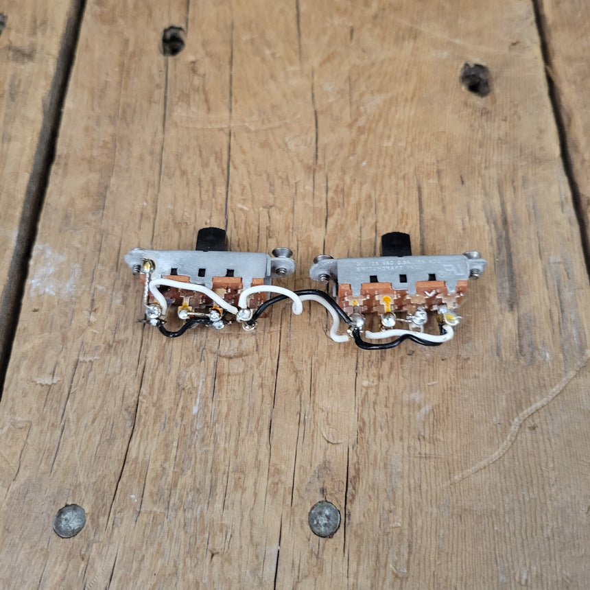 SOLD - Fender Mustang Pickup Switches 1966 1960s