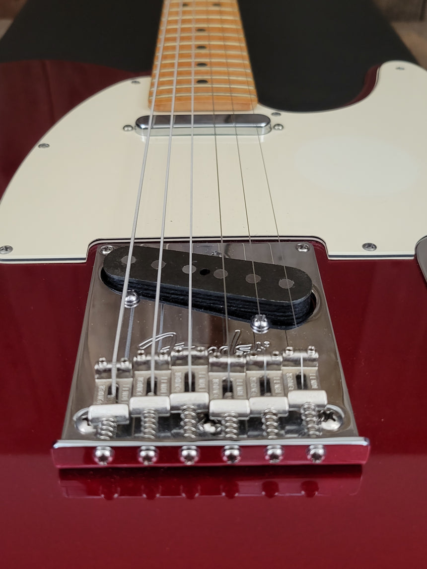 SOLD - Fender American Standard Telecaster Mystic Red Near Mint 2014