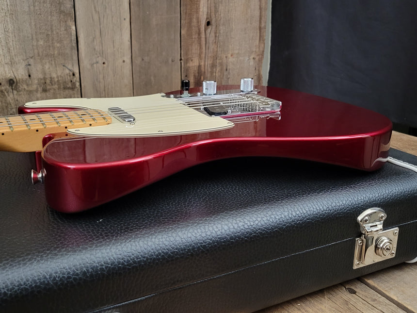 SOLD - Fender American Standard Telecaster Mystic Red Near Mint 2014