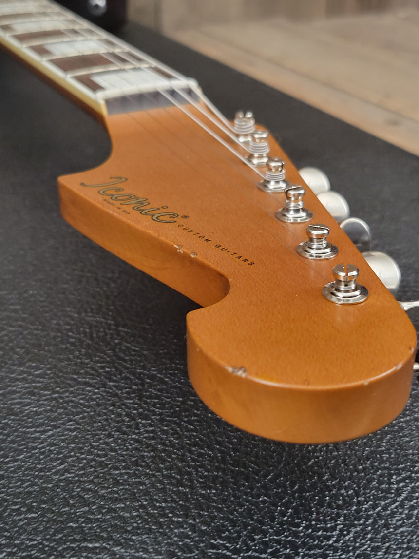 SOLD - Iconic Guitars Cardiff Vintage with Upgrades Jazzmaster