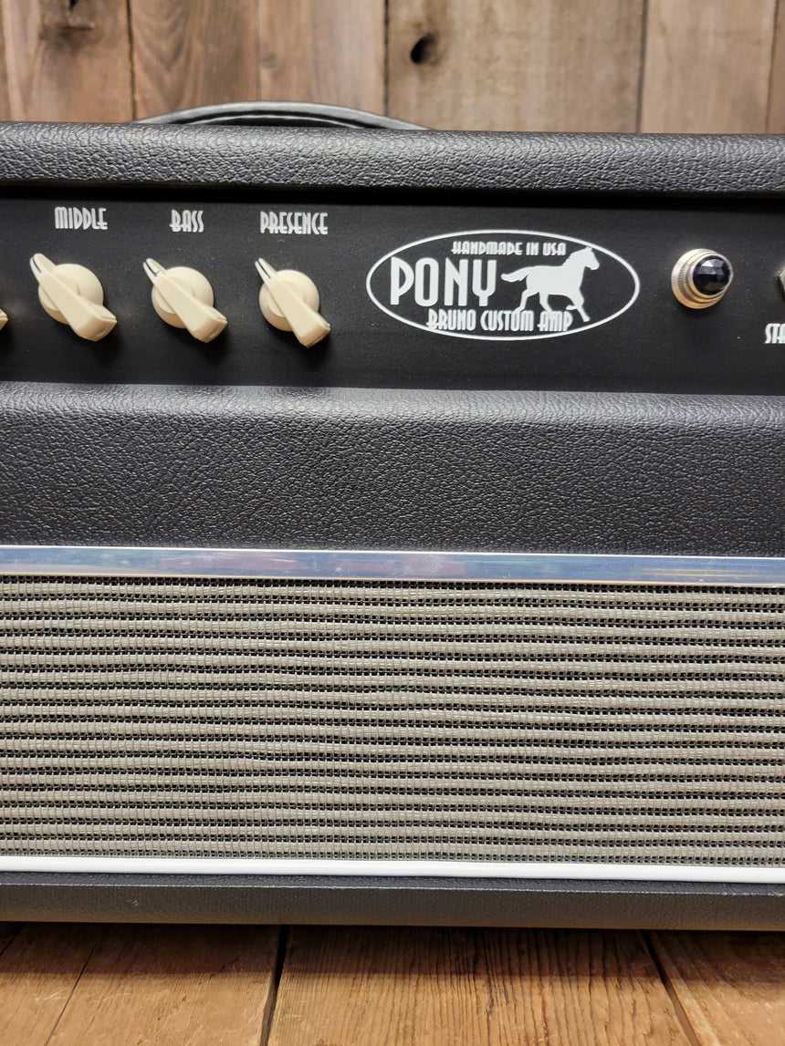 SOLD - Bruno Pony KT66 50 Watt Head Plexi JTM JMP British Voiced Guitar Amp