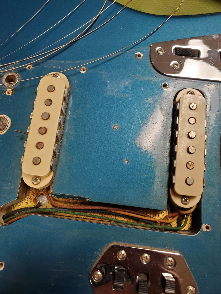 SOLD - Fender Jaguar 1965 Lake Placid Blue Pre CBS Custom Color