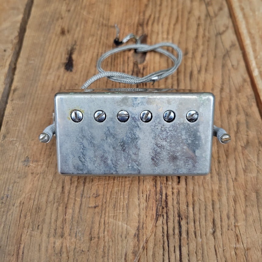 Gibson 1960s Patent sticker humbucker non T Top with nickel cover purple wire PAF 1962 1963 1964