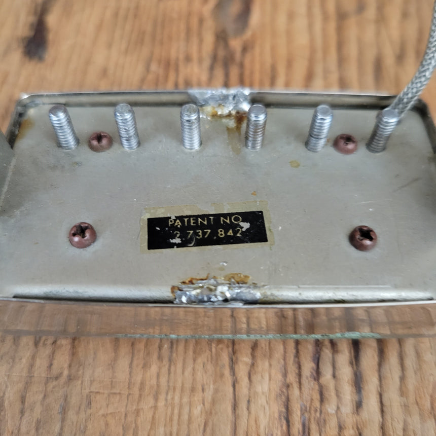 Gibson 1960s Patent sticker humbucker non T Top with nickel cover purple wire PAF 1962 1963 1964