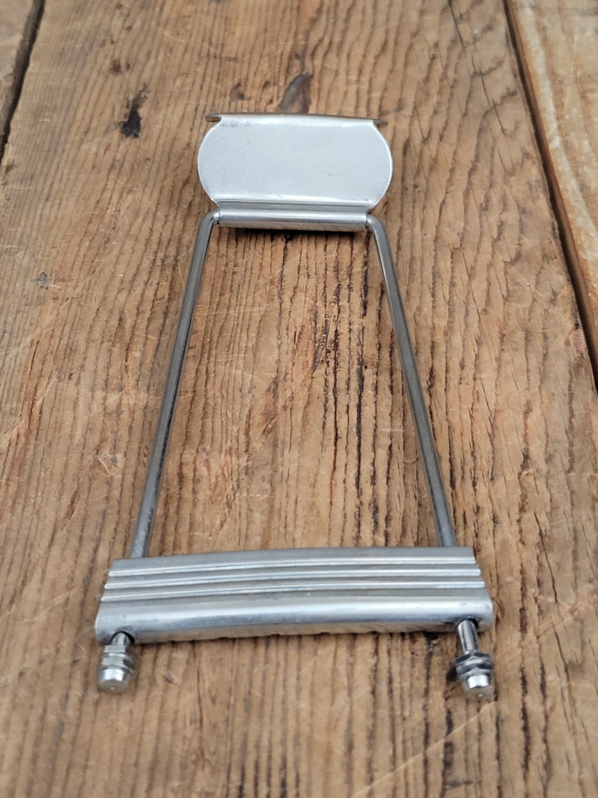 SOLD - Kay Long Trapeze Tailpiece Nickel Harmony or Regal 1940s 1950s 1960s
