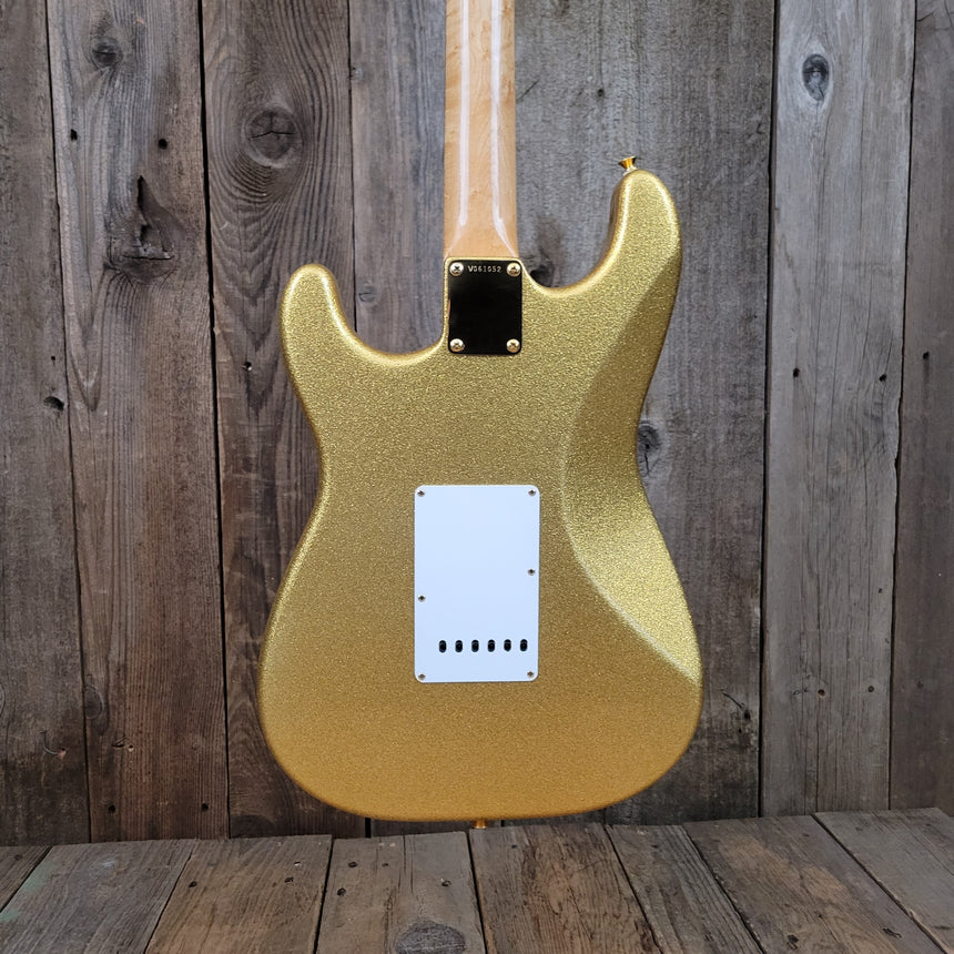 SOLD - Fender Stratocaster 1962 Custom Shop Gold Sparkle 1993