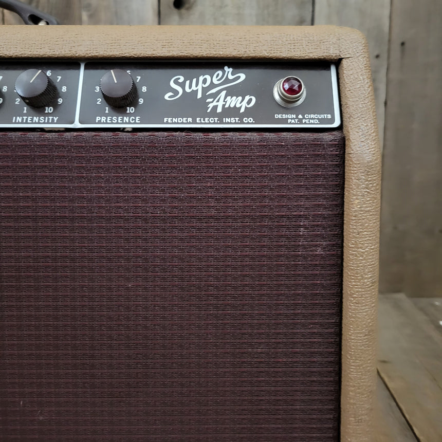 SOLD - Fender Super Amp 6G4-A - 1961