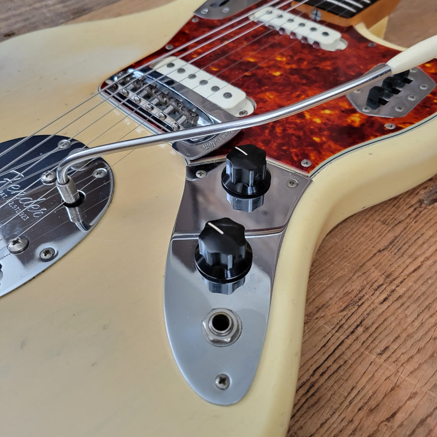 SOLD - Fender Jaguar Blond over Ash - 1963