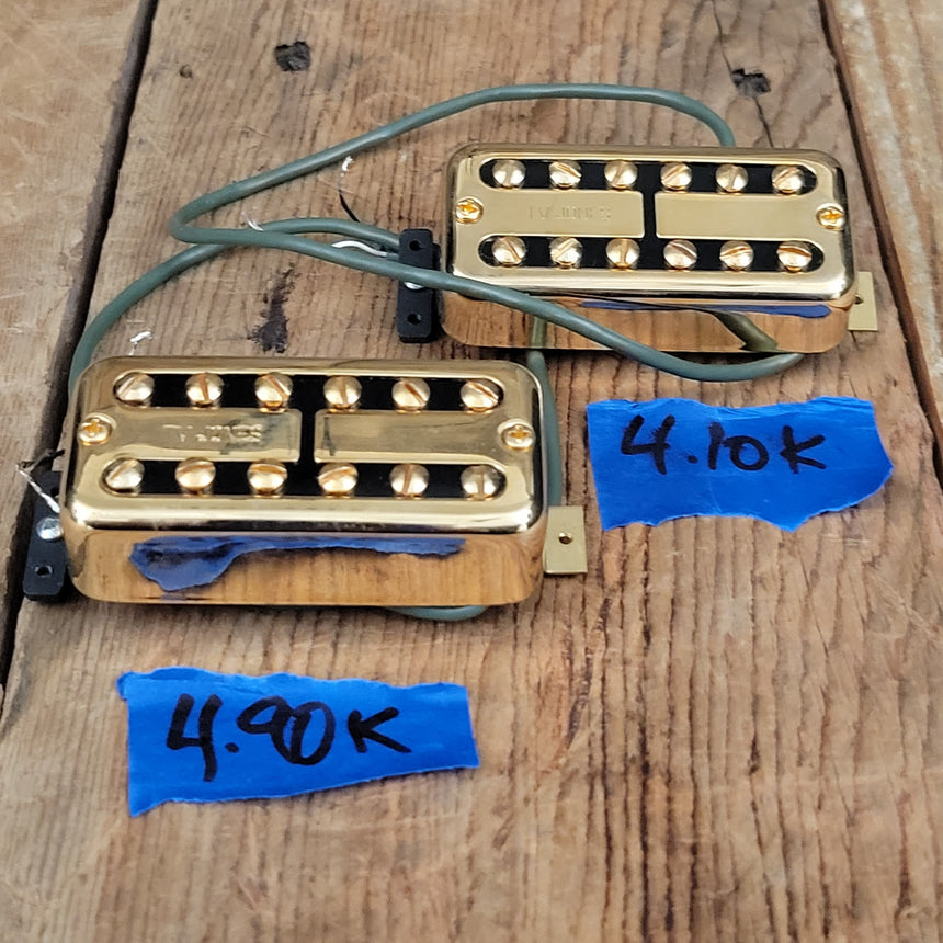 SOLD - TV Jones Classic Pickup Pair FTN-UVGLD and FTB-UVGLD with boxes