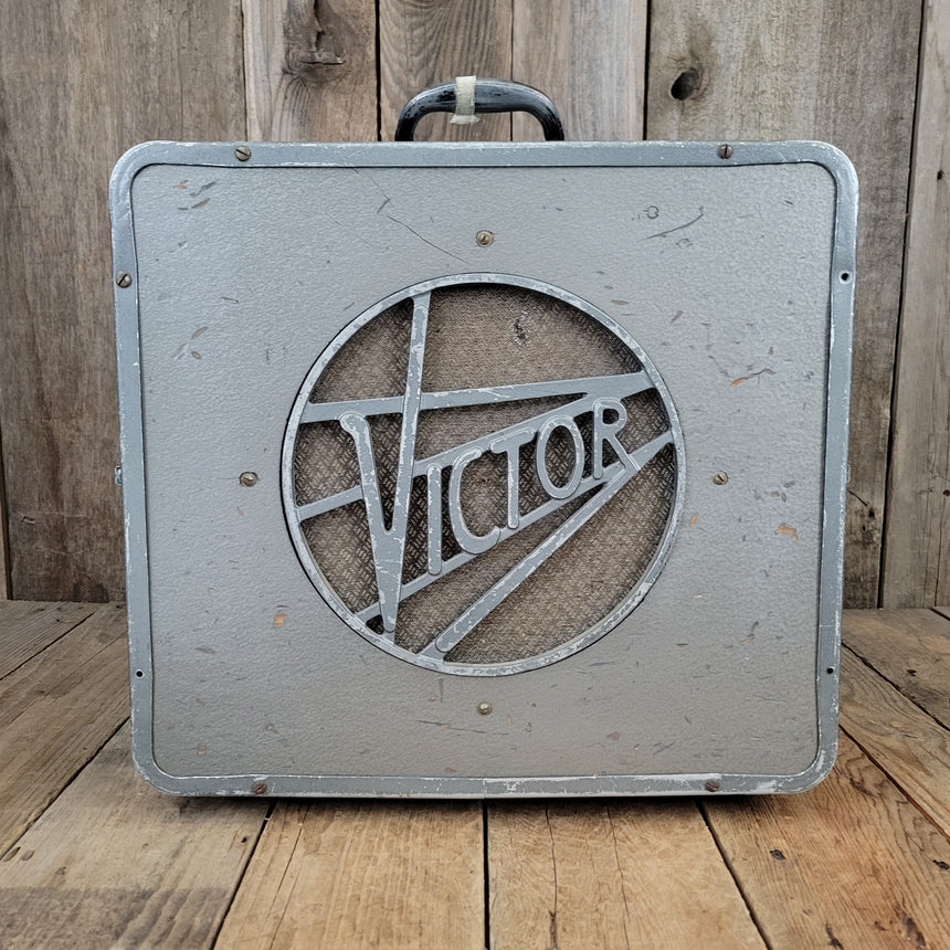 Victor Vintage Projector Speaker Cabinet Mod