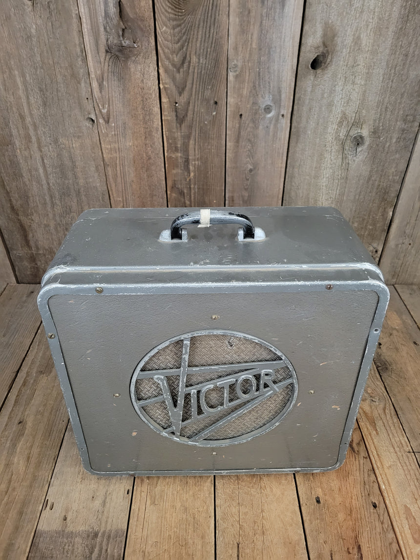 Victor Vintage Projector Speaker Cabinet Mod