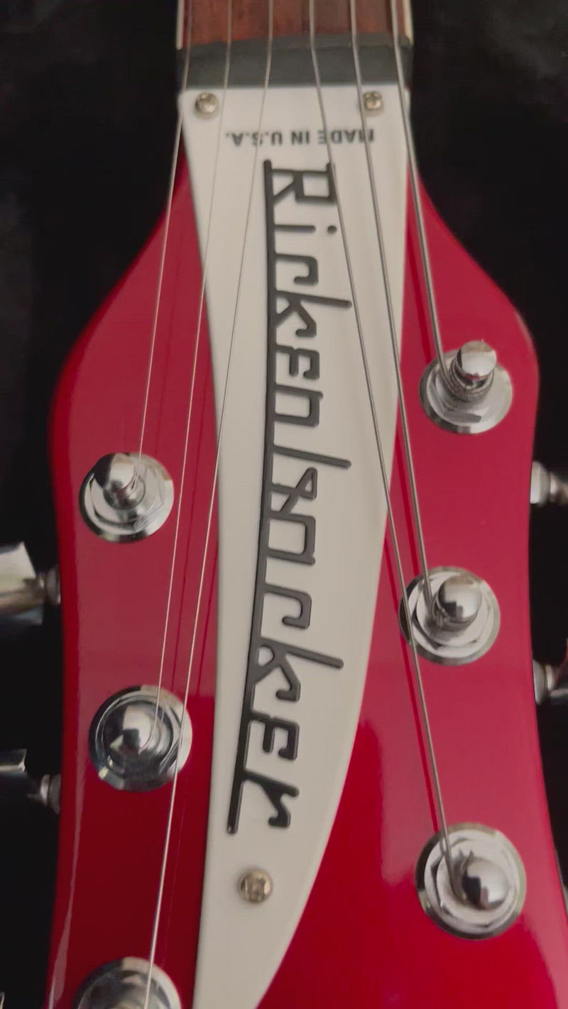 SOLD - Rickenbacker 360 Ruby Red 2017