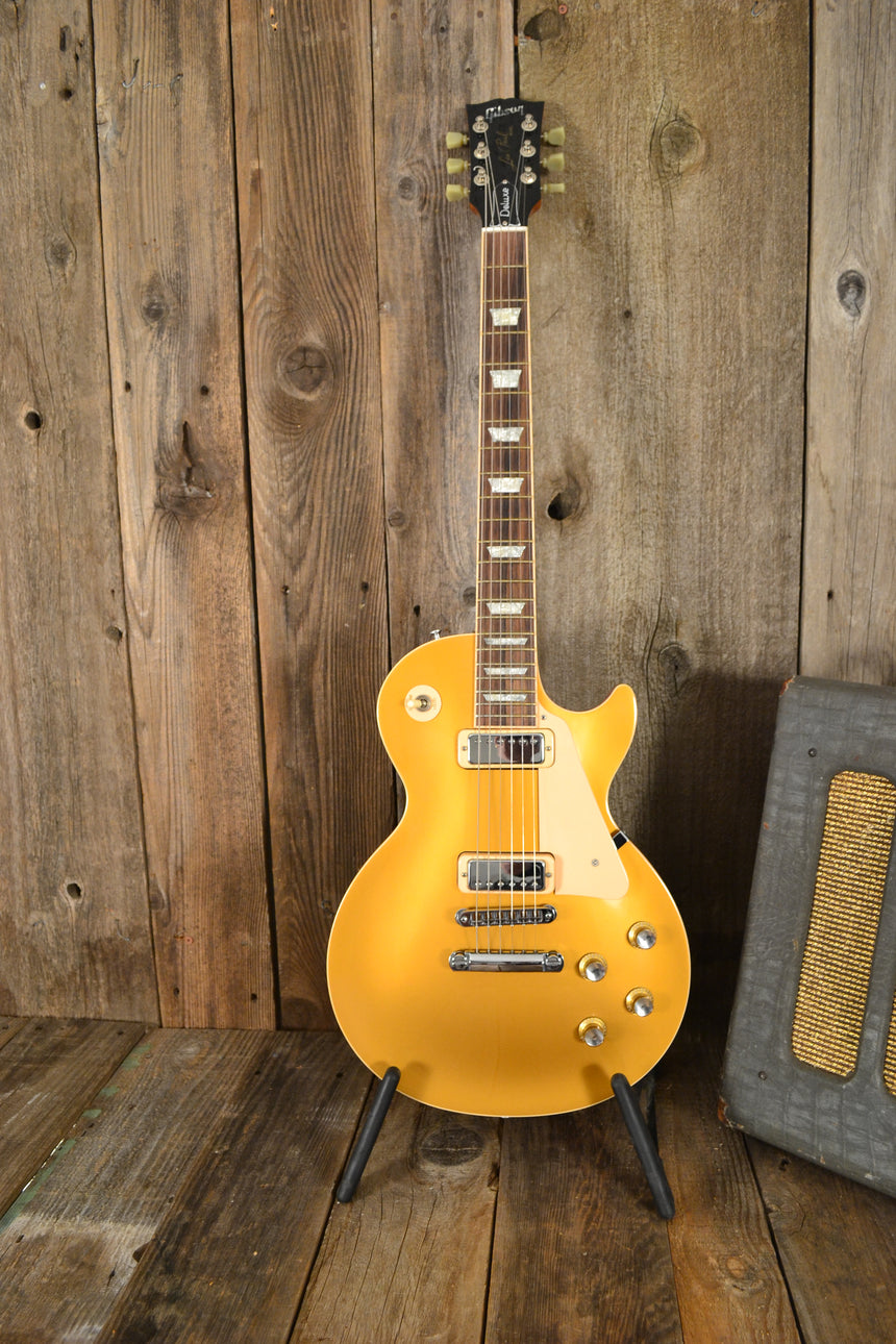 SOLD - Gibson Les Paul Deluxe '69 Reissue Goldtop 2001