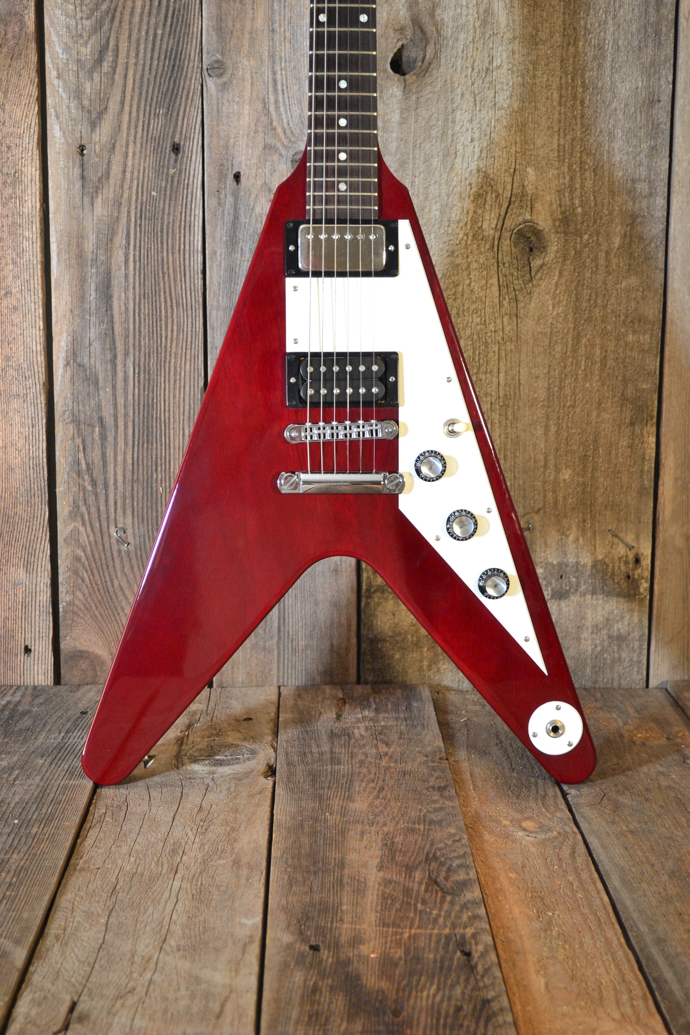 Epiphone by Gibson フライングV 1997 レッド　良音 試奏してみた】Epiphone Flying V【GiGS】 - YouTube