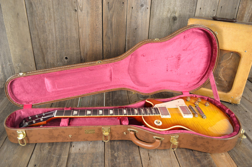 SOLD - Gibson Les Paul Standard 1959 Reissue R9 VOS Custom Shop 2014 Tea Burst