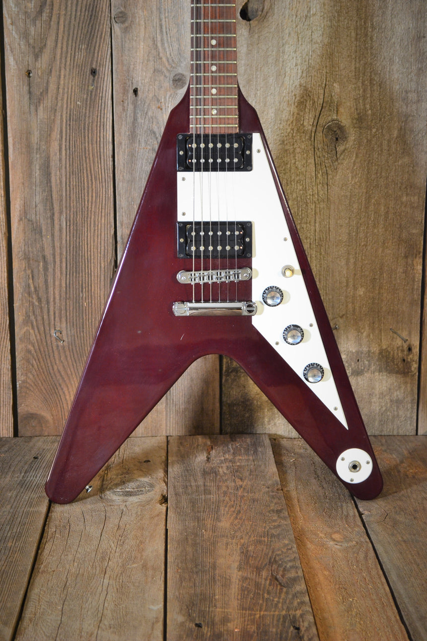 SOLD Gibson Flying V V98 1999 Limited Edition Wine Red
