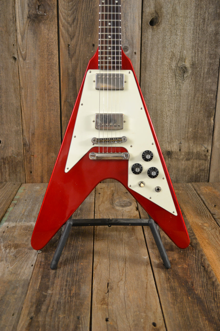 SOLD - Gibson Flying V 1982 Candy Apple Red