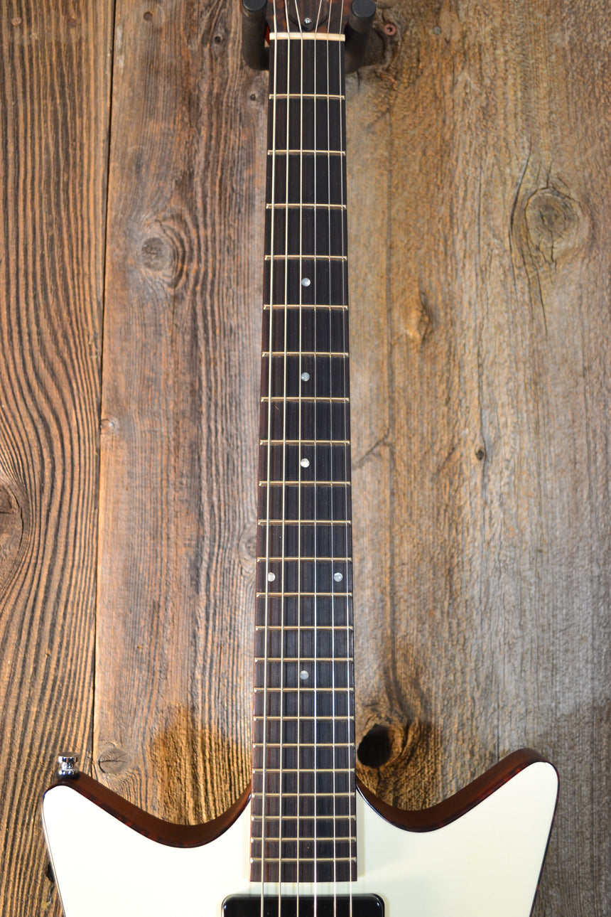 SOLD - Frank Brothers Arcade 2018 Tortoise Headstock and Binding