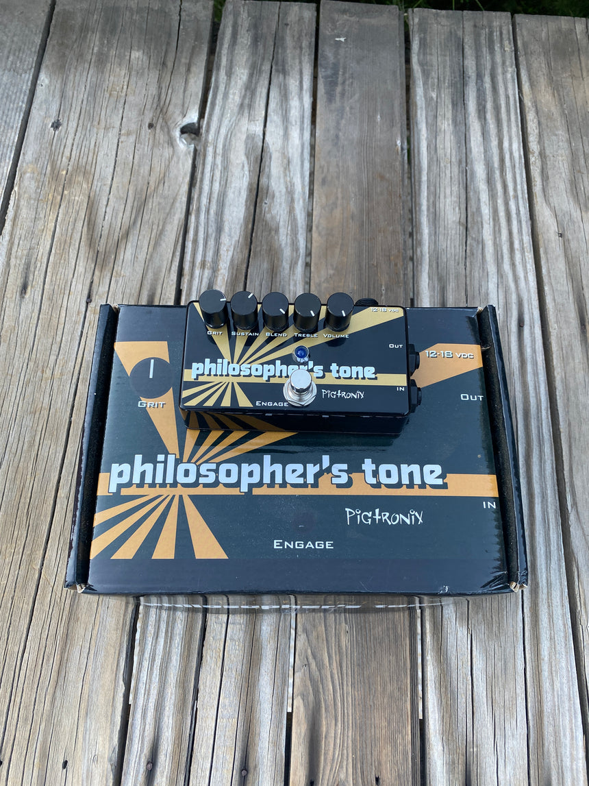 SOLD - Pigtronix Philosopher's Tone Compressor Guitar Effects Pedal