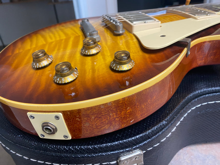 SOLD - Gibson Les Paul Conversion 1955 LP Special to 1959 Burst - Brian Monty