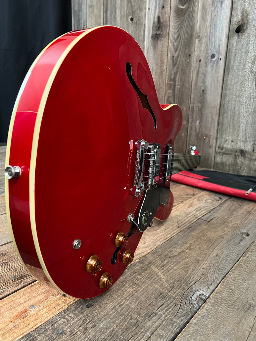 SOLD - Epiphone Dot ES-335 Cherry Red 1999