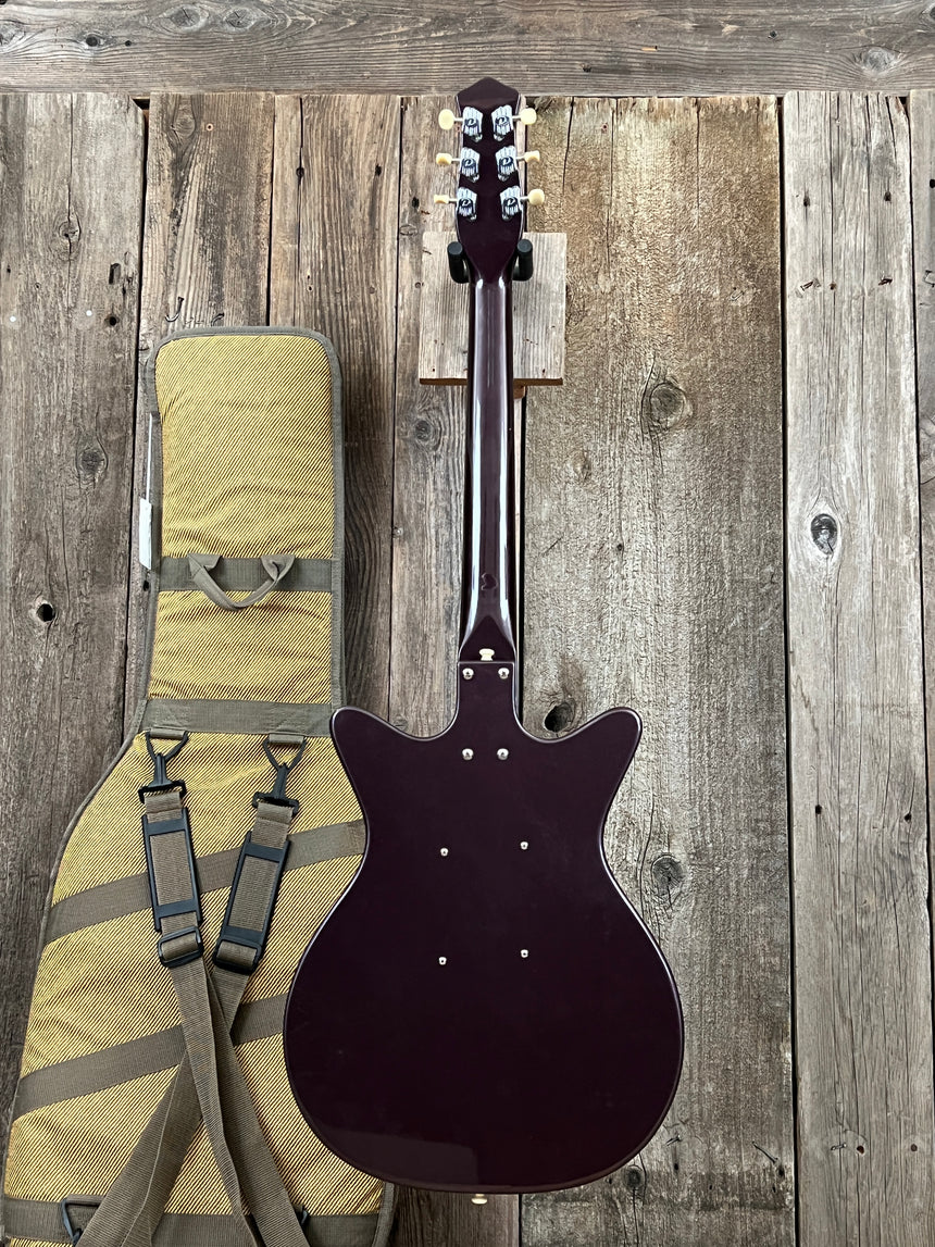 SOLD - Danelectro '59 DC Pearlescent Purple 1998-01
