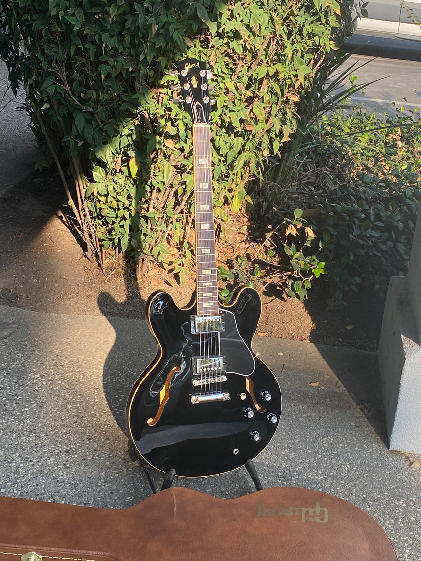 SOLD - Gibson ES-335 Memphis Traditional Black ESDP18VENH1 2018 - SOLD