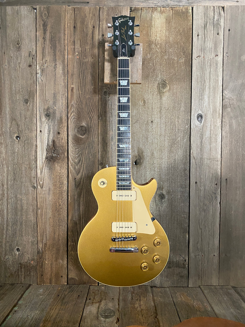 SOLD - Gibson Les Paul Deluxe Pro Goldtop 1979