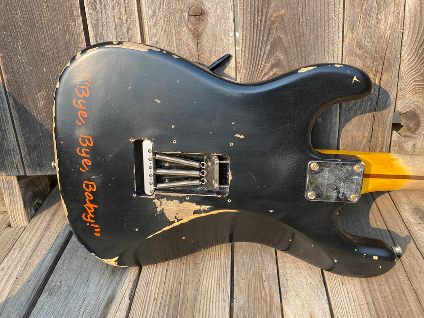 SOLD - Keith Holland Stratocaster San Francisco Giants Theme Custom Guitar 2015 - SOLD