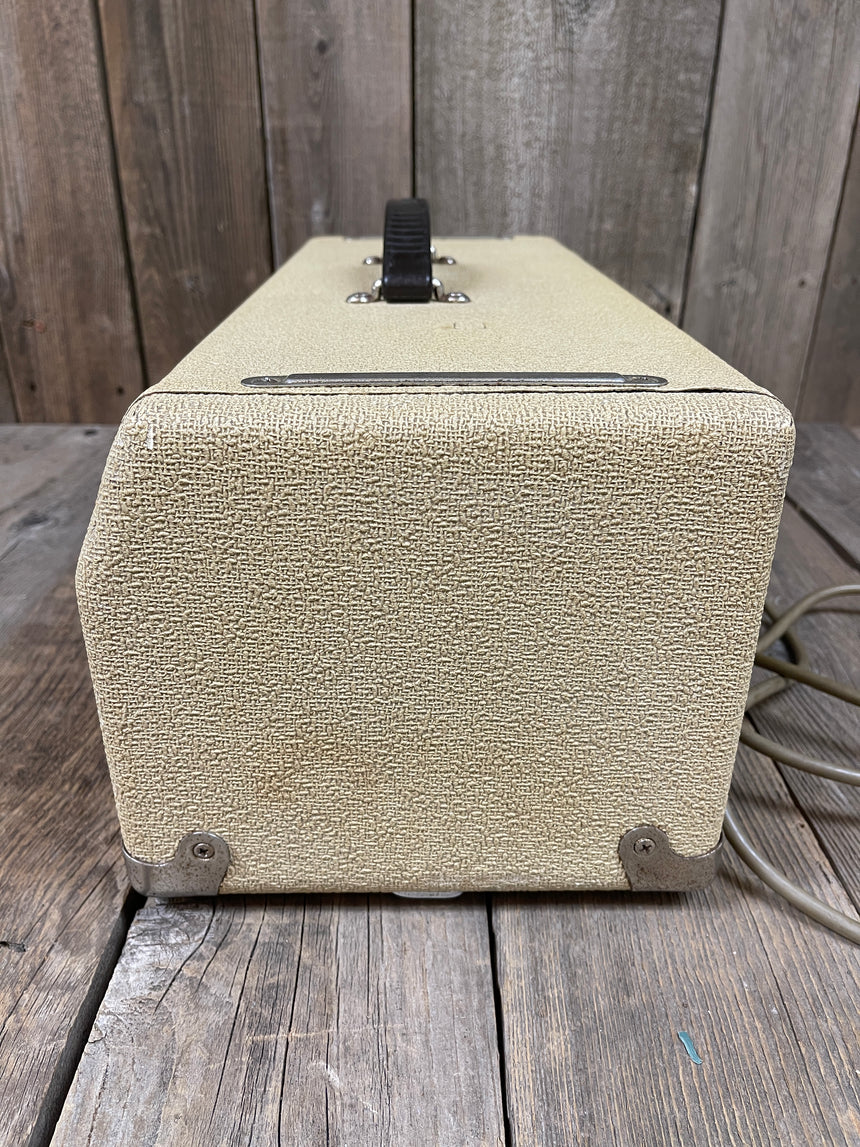 SOLD - Fender Bassman 6G6-B Head and cabinet 1963 Blonde and Wheat