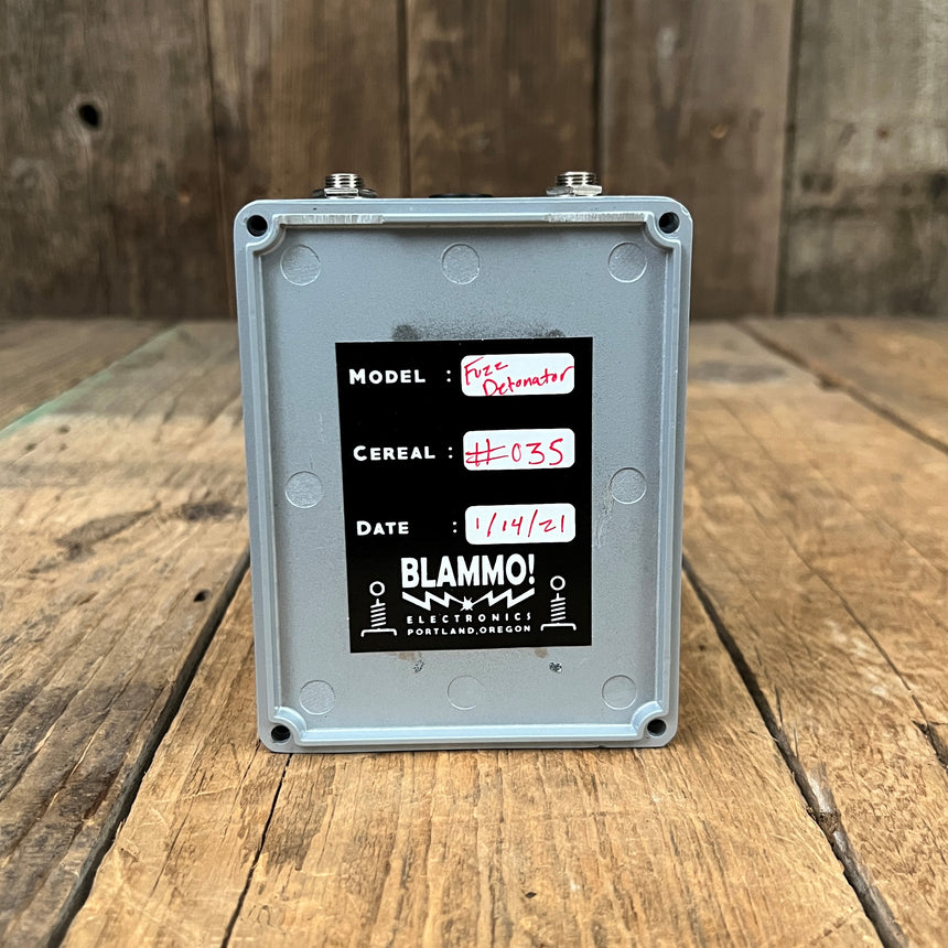 Blammo Electronics Fuzz Detonator 2021