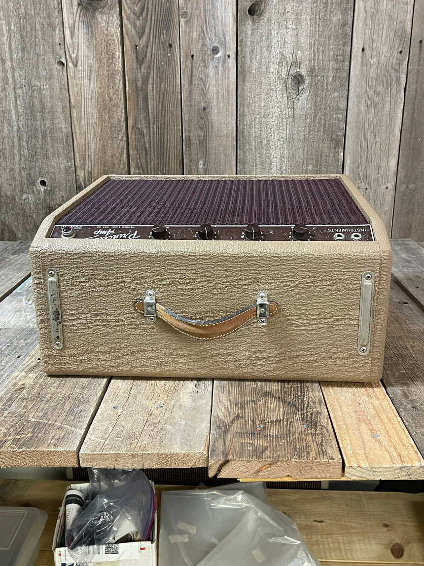 SOLD - Fender Princeton Guitar Amplifier 1963 with Celestion Gold and Repro Box