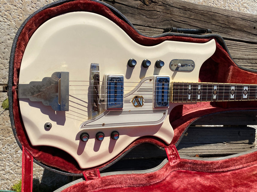 SOLD - National Glenwood 99 Map Guitar 1962