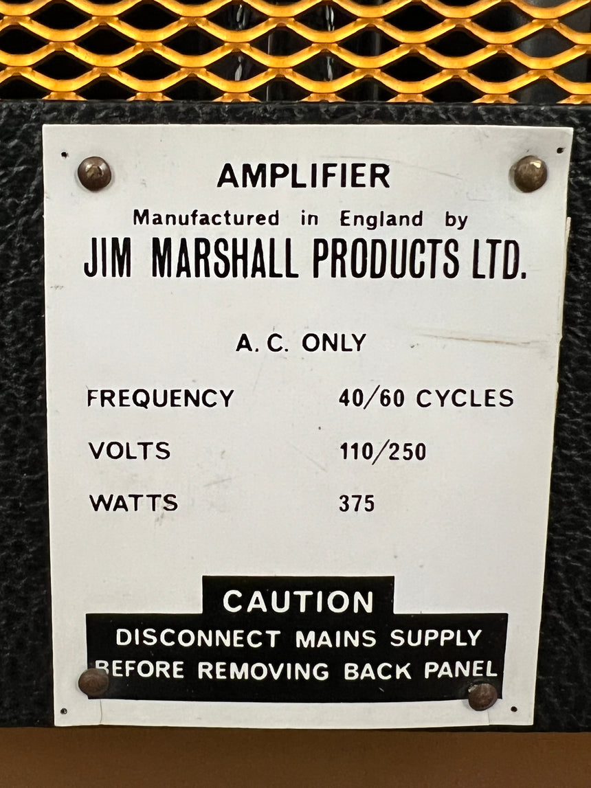 SOLD - Marshall 1959 Plexi JMP Super Lead 100 watt 1967 guitar amp head