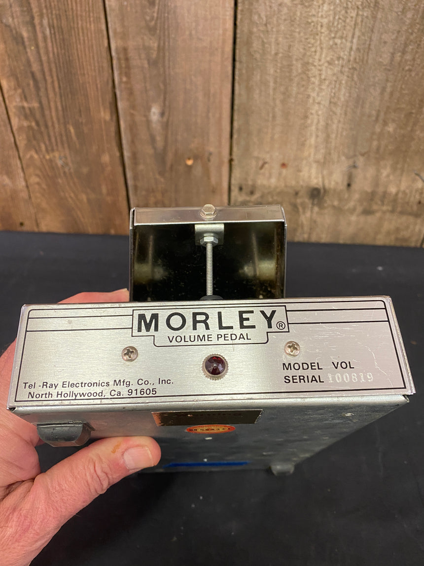SOLD - Morley Volume Pedal Vintage 1970s Tel Rey Optical Chrome