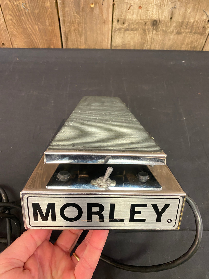 SOLD - Morley Volume Pedal Vintage 1970s Tel Rey Optical Chrome