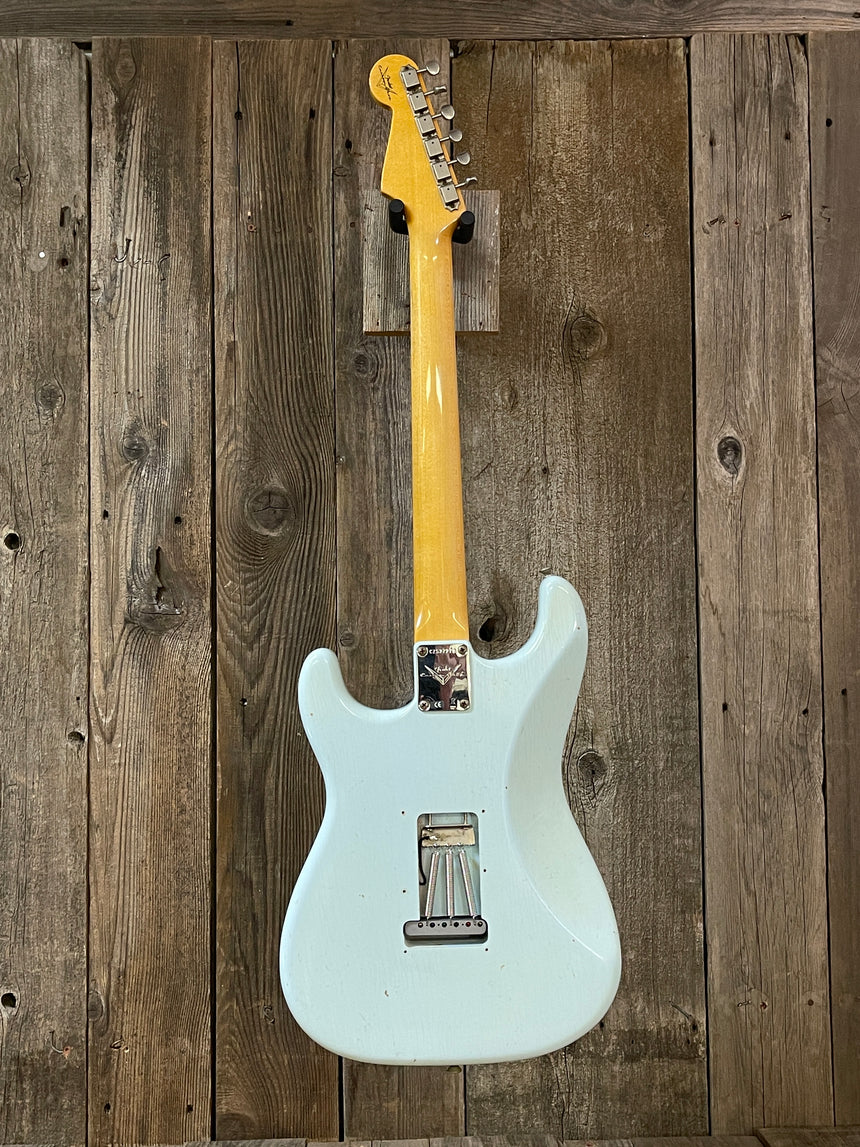 SOLD - Fender Stratocaster '61 Journeyman Limited Custom Collection Faded Sonic Blue 2016