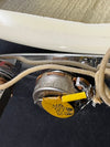 SOLD - Fender Mustang 1965 Olympic White with slab fretboard