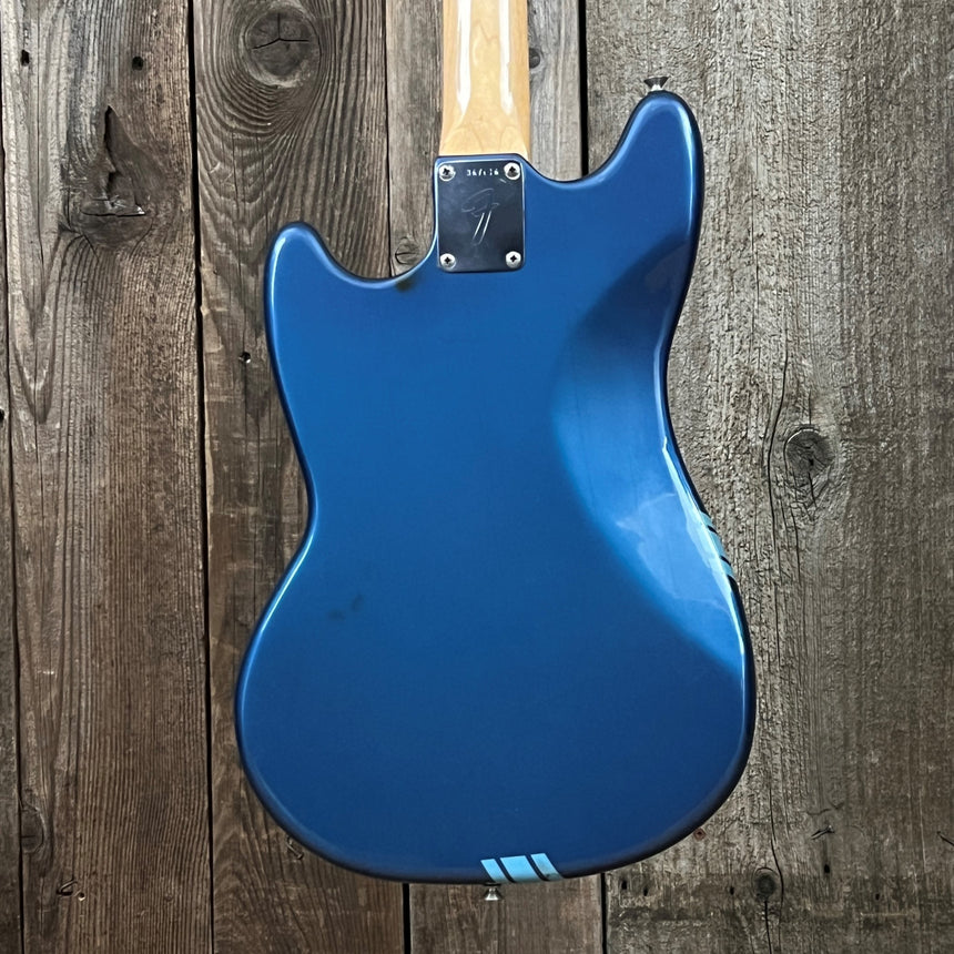 SOLD - Fender Mustang Competion Blue Burgundy 1972
