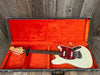 SOLD - Fender Mustang 1965 Olympic White with slab fretboard