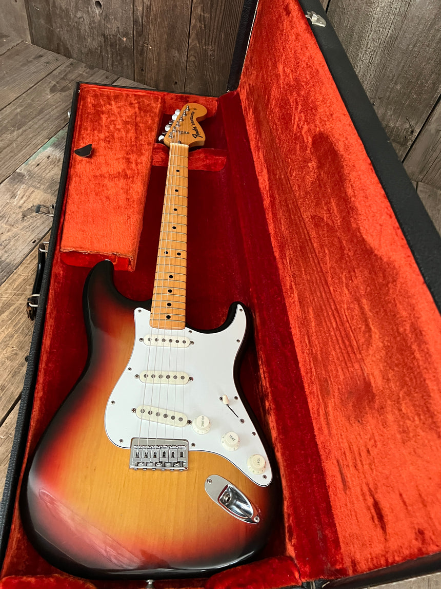 SOLD - Fender Hardtail Stratocaster 1974 Hardtail 7 lbs