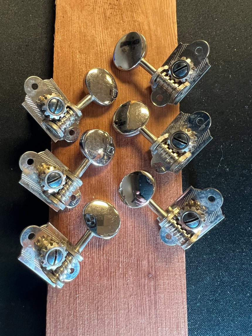 SOLD - Grover Sta Tite Tuning Machines for Gretsch and other guitars 3+3 1950's