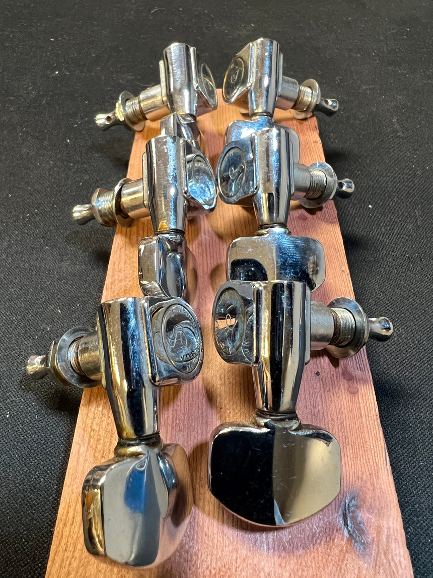 SOLD - Schaller M6 West Germany "Center Tab" Tuners tuning machines