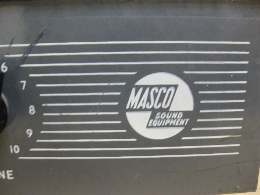 SOLD - Masco ME-18 PA Harmonica Harp Amp 1950s