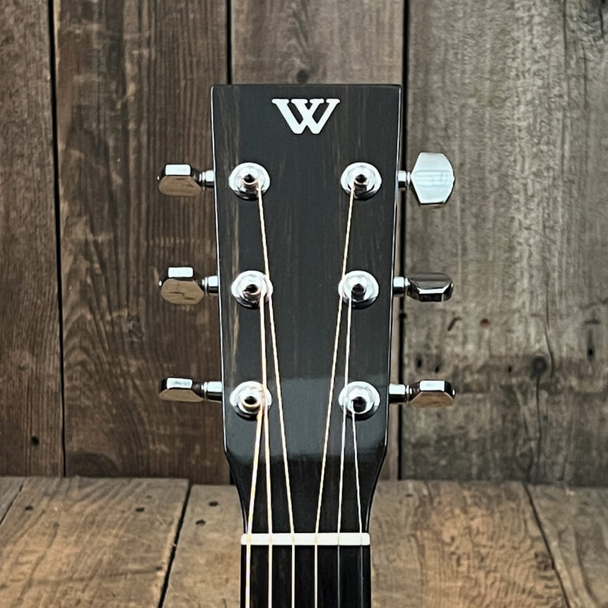 SOLD - Webber Guitars Roundbody Acoustic Guitar 1997