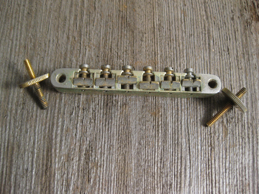 SOLD - Gibson ABR-1 No Wire Gold Bridge 1950s through early 1960s